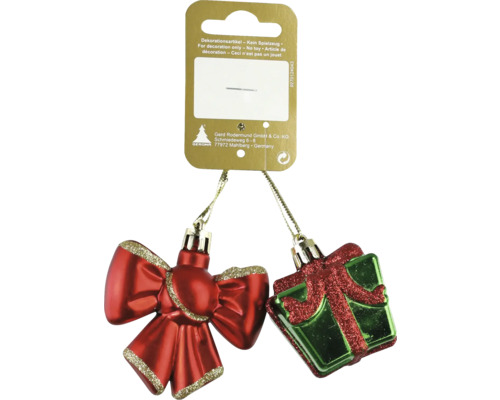 Julhänge ornament 2-pack