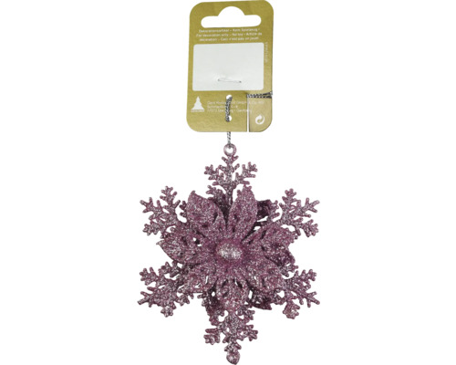 Dekorativ snöflinga hänge för jul