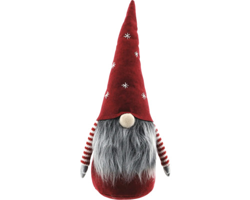 Tomte gnom filt/tyg stående 40cm