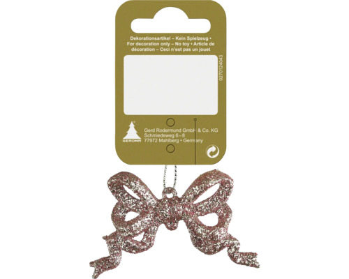 Dekorativ rosett för upphängning