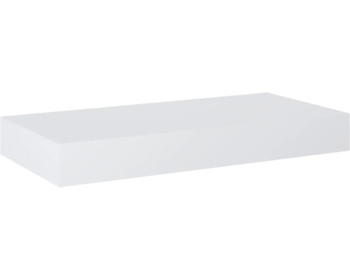 Bänkskiva JUNGBORN tvättställs-skiva vit matt marmorkomposit 100,8x12x46 cm Rektangulär lättbetongsten
