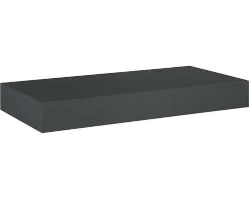 Bänkskiva JUNGBORN tvättställs-skiva antracit matt marmorkomposit 100,8x12x46 cm Rektangulär blomlåda av plast