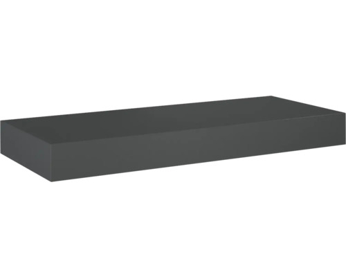 Bänkskiva JUNGBORN antracit matt marmorkomposit tvättställs-skiva 121x12x46 cm Rektangulärt tvättställsskåp