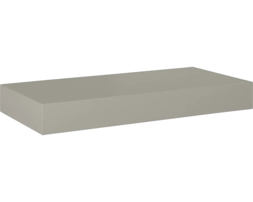 Bänkskiva JUNGBORN tvättställs-skiva beige fume marmorkomposit 100,8x12x46 cm Rektangulär vägghylla