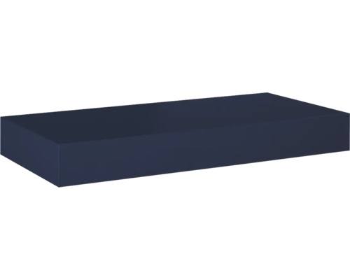 Bänkskiva JUNGBORN tvättställs-skiva navy blå marmorkomposit 100,8x12x46 cm Rektangulär sten