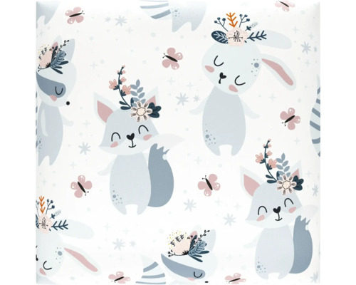 Tapet med djurmotiv för barnrum