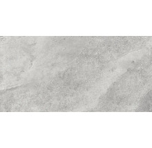 Utomhusklinker FLAIRSTONE Granitkeramik City wave grå 120x60x2 cm