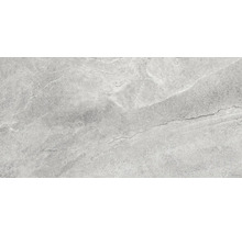 Utomhusklinker FLAIRSTONE Granitkeramik City wave grå 120x60x2 cm