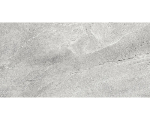 Grå klinkerplatta med matt yta