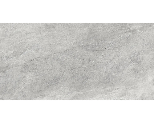 Grått kakel med matt yta