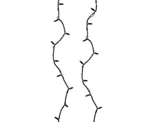 Två slingor ljusslinga med små lampor