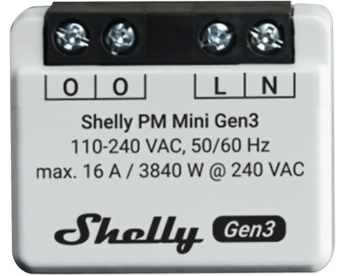 Shelly PM Mini Gen3 effektmätare
