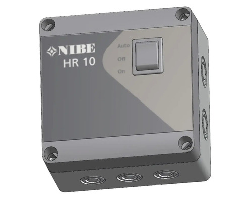 Hjälprelä NIBE HR10 för inkoppling av enheter till Nibes mark- och luft/vattenvärmepumpar 400 V 16A 6246779