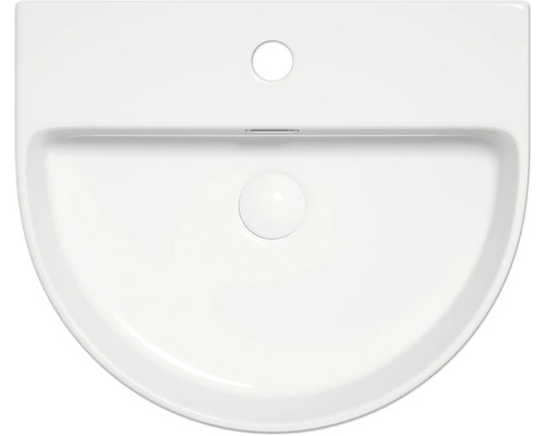 Keramisk handfat uppifrån