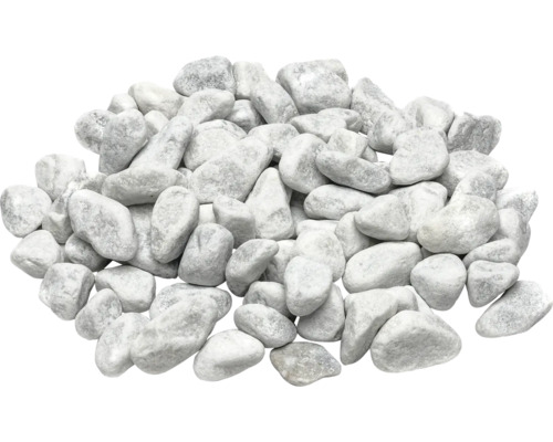 Marmor FLISBY vit 16-25mm Carrara 500kg