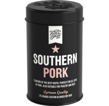 Holy Smoke BBQ Southern Pork torr kryddblandning i en burk med 175 gram innehåll