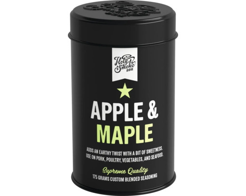 Grillkrydda HOLY SMOKE Apple & Maple Seasoning 175g Holy Smoke Äpple och Lönn BBQ-krydda i en 175 grams burk