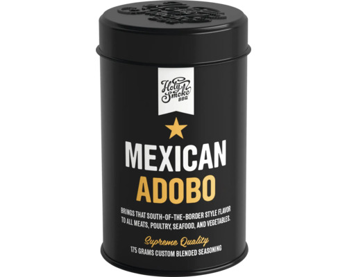 Grillkrydda HOLY SMOKE Mexian Abodo Seasoning 175g Burk med mexikansk Adobo krydda, 175 gram