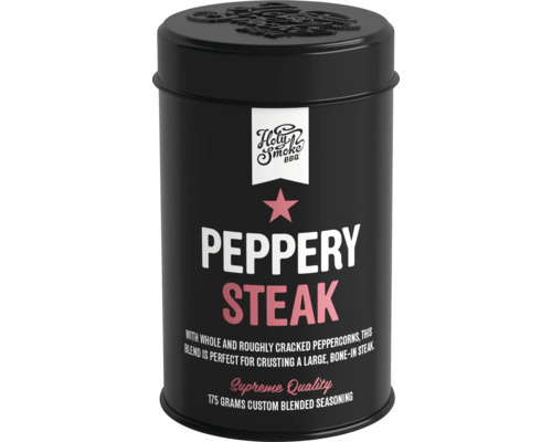 Grillkrydda HOLY SMOKE Peppry Steak Seasoning 175g