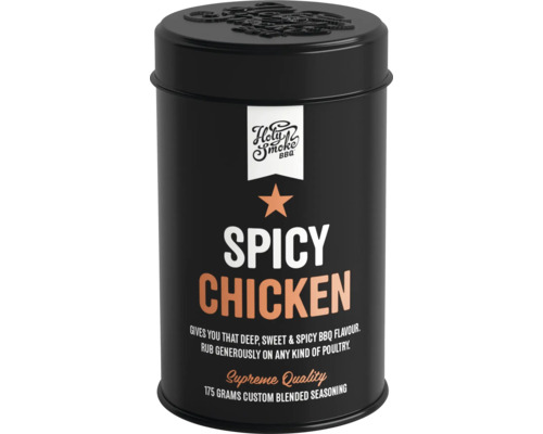 Grillkrydda HOLY SMOKE Sweet & Spicy Chicken Dry Rub 175g Holy Smoke BBQ Kryddblandning Spicy Chicken i burk