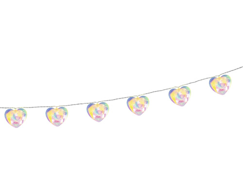 Ljusslinga med hjärtmotiv