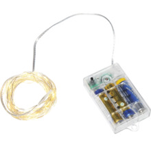 Batteridriven ljusslinga med timer