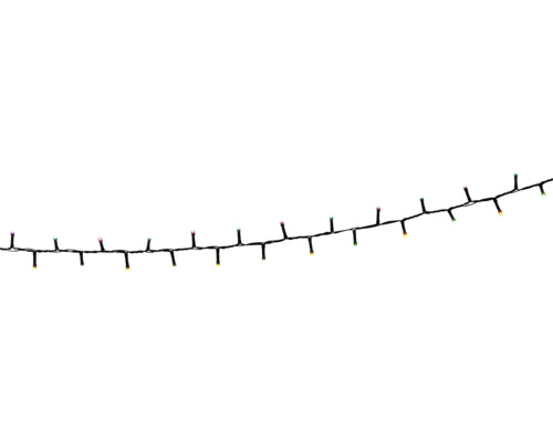 Ljusslinga med färgade LED-lampor