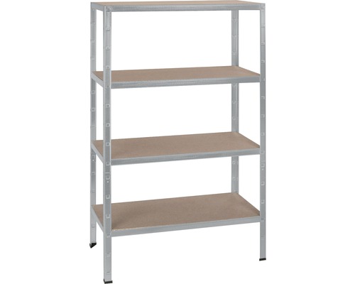 Förvaringshylla SCHULTE REGALWELT 180x90x40cm metall 4 hyllplan max. 1000kg Metallhylla med fyra hyllor för förvaring av föremål