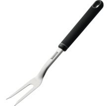 Grillgaffel i rostfritt stål med handtag