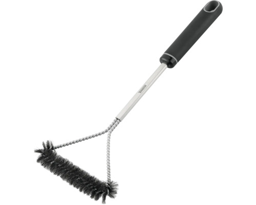 Grillborste med borsthuvud och handtag