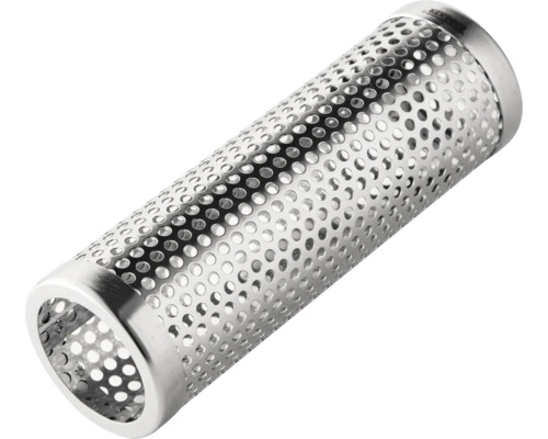 Rökrör av rostfritt stål med hålmönster