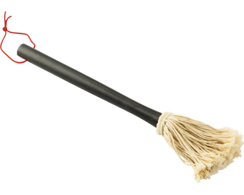 Mopp med träskaft och bomullsfransar