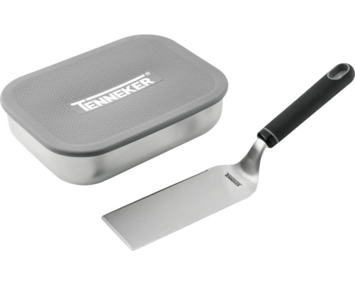 Tenneker burgerset bestående av en burgerpress och en stekspade