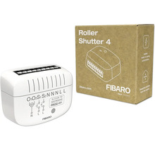 Fibaro Roller Shutter 4 enhetsstyrning med tillhörande förpackning