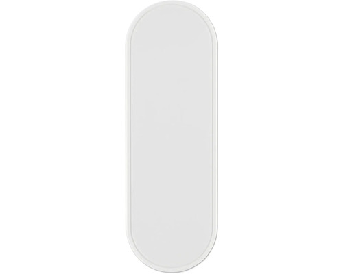 Avlång, rundad platta