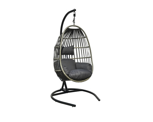 Hängstol med stativ och kuddar