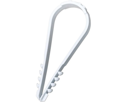 Plastklämma för fastsättning av LED-remsor