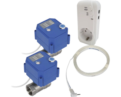 Läckagebrytare TOLLCO WaterFuse® - PlugIn två ventiler för vattensäkring 75 mm G20 (DN20) 230V 5216569