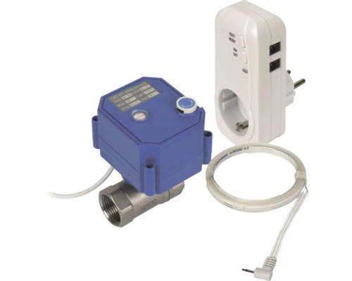 Läckagebrytare TOLLCO WaterFuse® - PlugIn en motorventil med svirvelmutter (DN15) 65 mm 230V 5216684