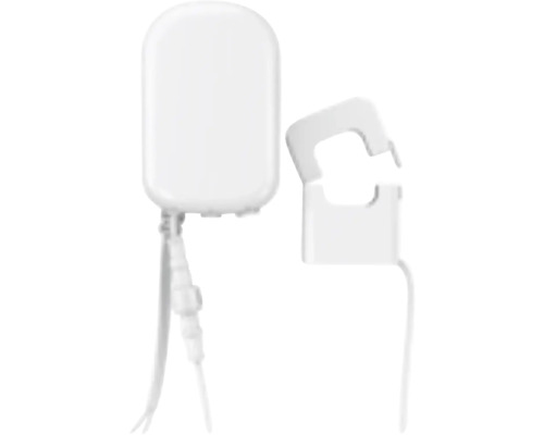 Vit termostat med kabel och fäste