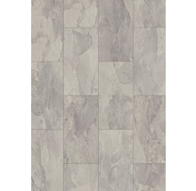 Golv av vinylplattor med stenutseende