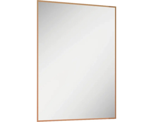 Spegel med belysning JUNGBORN Square roséguld ram 60x80 cm LED IP44 neutralvit