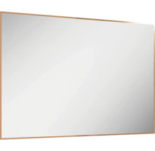 Spegel med belysning JUNGBORN Square roséguld ram 120x80 cm LED IP44 neutralvit
