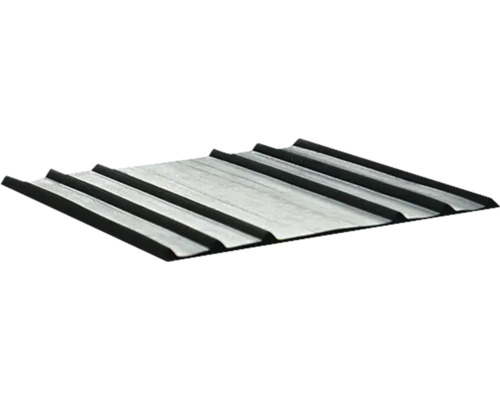 Fogtätningsremsa SWISSPEARL vertikal svart 1x90 mm Trapetsplåt för takbeklädnad
