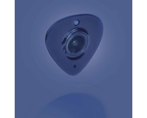 Vägglampa med triangulärt lock