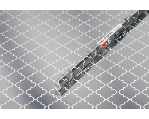 Dekorativ folie med marockanskt mönster på en rulle