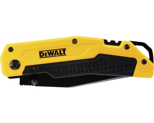 DeWalt brytbladskniv med gult handtag