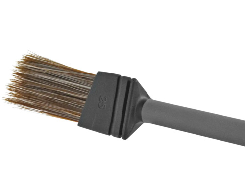 Pensel med borst och handtag