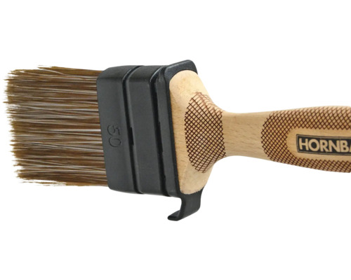 Pensel med trähandtag och borst, bredd 50 millimeter