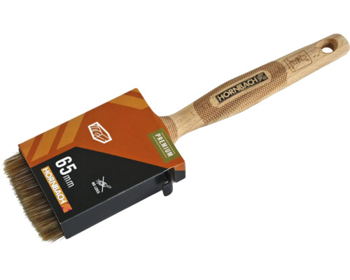Hornbach flatborste, 65 mm bred, med trähandtag